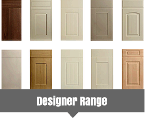 Designer Range Kitchen Doors supplied and fitted by  Kitchen Makeover, Laois, Ireland
